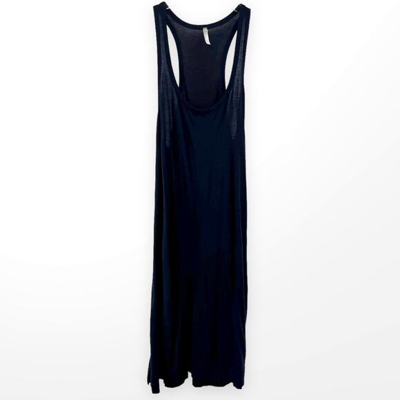 GAP Navy Blue Sleeveless Scoop Neck Racer Back Maxi Dress - Picture 2 of 10